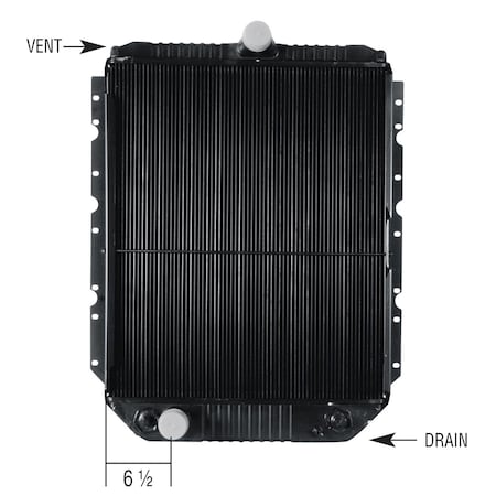 Spectra Premium Industrial Complete Radiator, 2006-3503 2006-3503